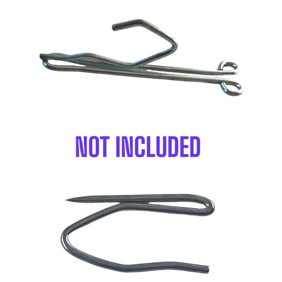 Vintage 70s pleated curtain, beige brown lined woven panel, striped, per panel - Picture 8 of 10